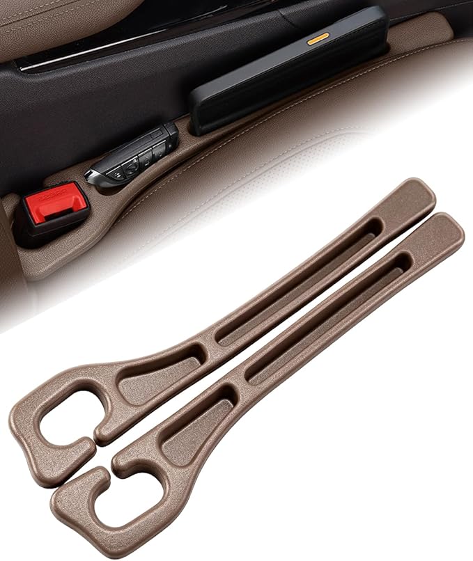 Seat Gap Filler with Storage, Universal Seat-Gap Filler, Double-Slot Organizer by Unknown