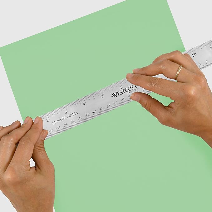 Westcott 10415 Stainless Metal Ruler - Image 7