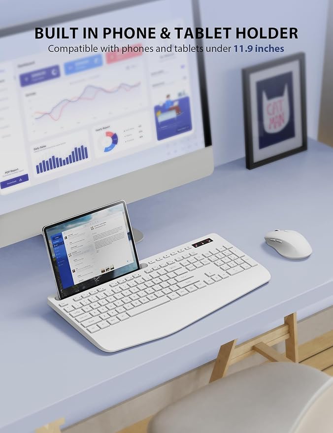 Wireless Keyboard and Mouse Combo - Image 4
