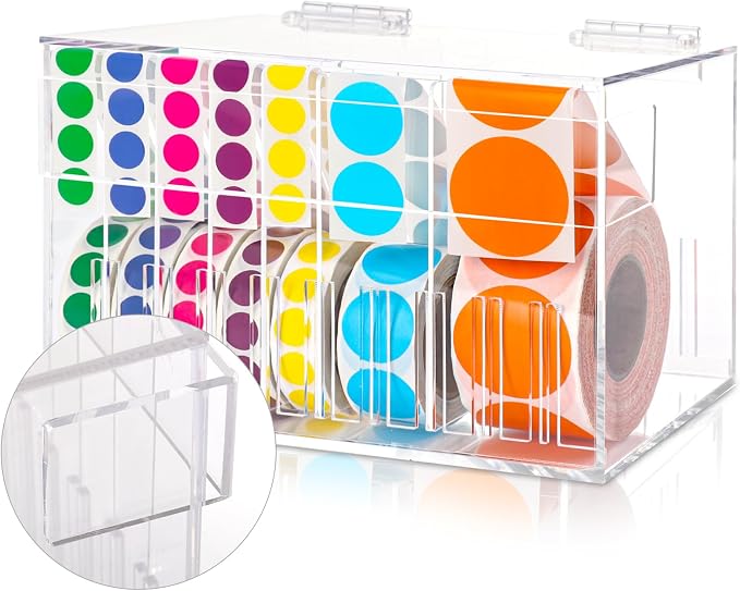 10 Disks Adjustable Label Dispenser by DLUGOPIS