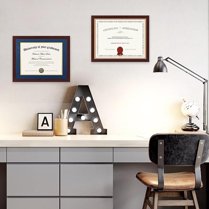 upsimples 11x14 Diploma Frame Certificate Degree Document Frame - Image 6