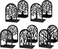 EOOUT Bookends for Shelves Decorative, 5 Pairs of Tree Bookends Supports by EOOUT