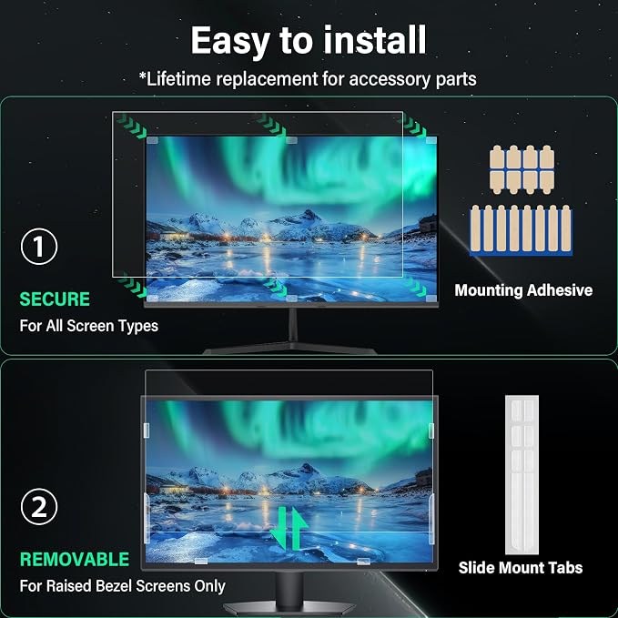 23.8 Inch Computer Privacy Screen - Image 7