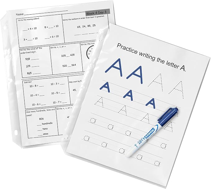 Avery Diamond Clear Super Heavyweight Sheet Protectors, Easy Load, 50 Document - Image 3
