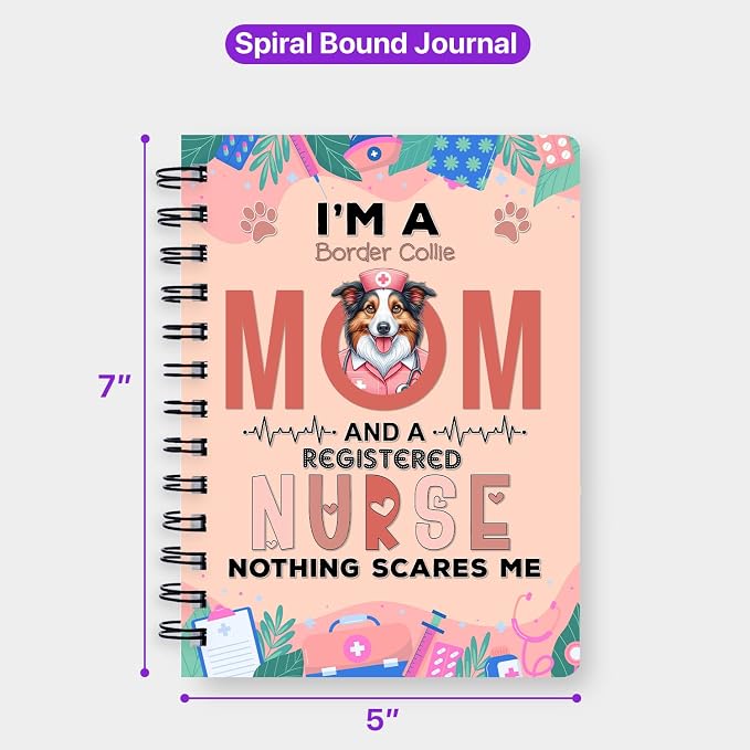 Ninety3POD I'm a Border Collie Mom and a Registered Nurse Nothing Scares Me - Image 5