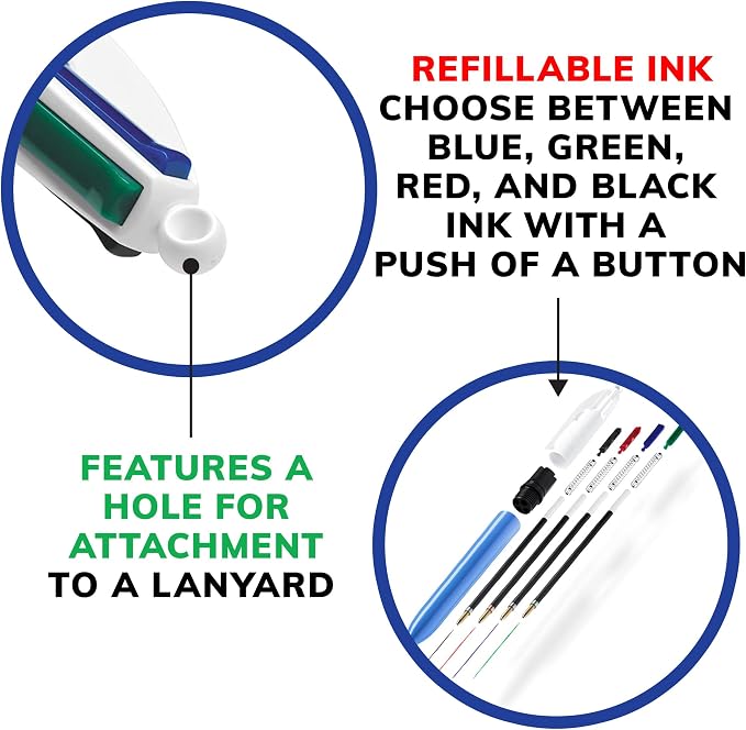 BIC 4-Color Retractable Ballpoint Pens - Image 7