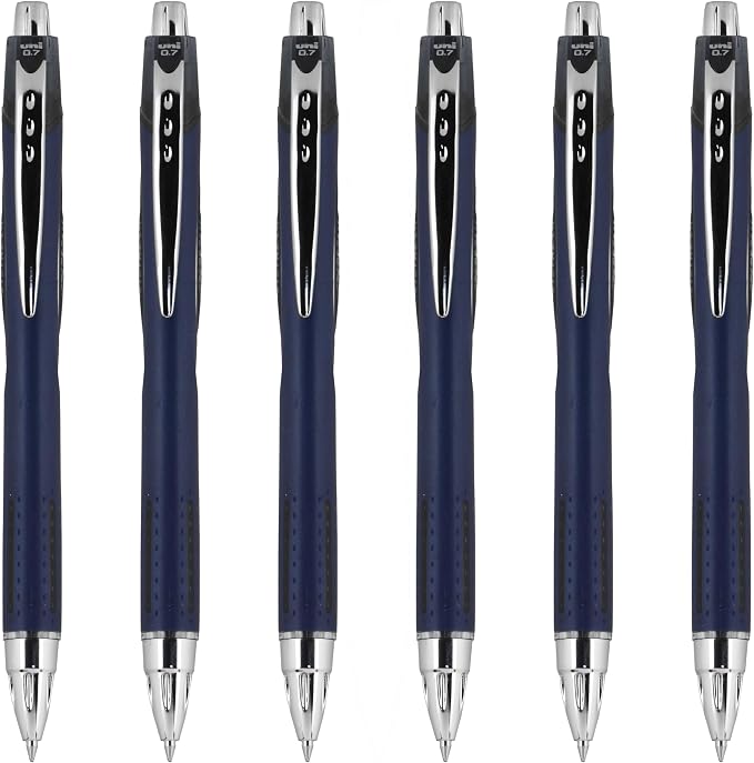 Uni-Ball Jetstream RT Ballpoint Pen, Fine Point, 6 Pens by uni-ball