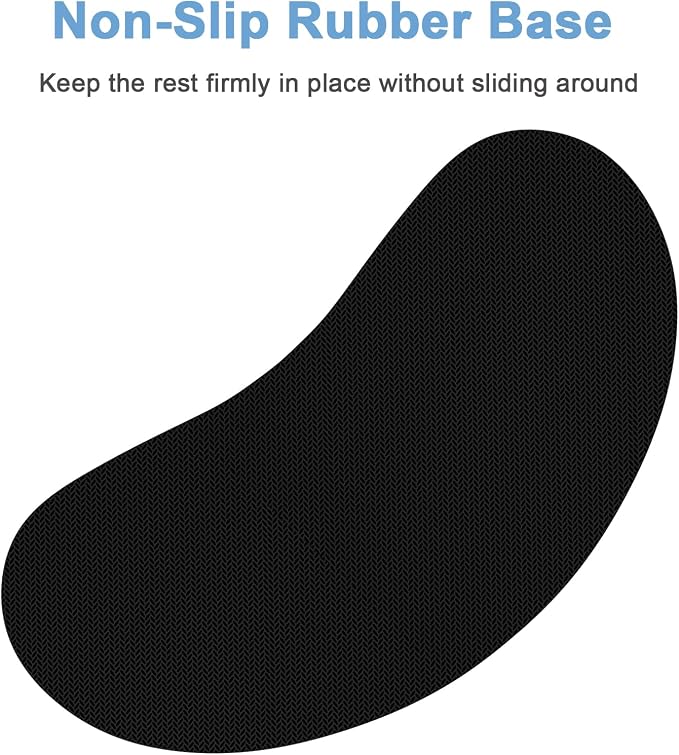 Dapesuom Mouse Wrist Rest, Ergonomic Memory Foam Mouse Wrist - Image 5