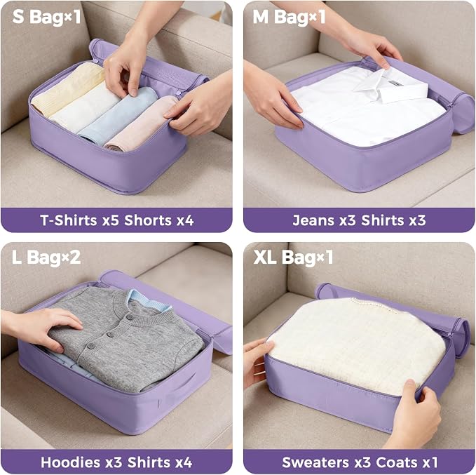 BAGAIL 9 Set Packing Cubes - Image 2