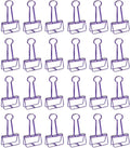 Purple Binder Clips by Makanu