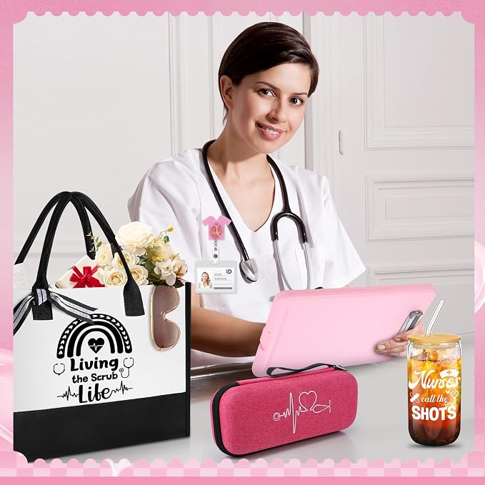 Teenyyou 7 Pcs Nurse Gifts for Women Set Rn Appreciation Set Nurses Week Nurses - Image 2