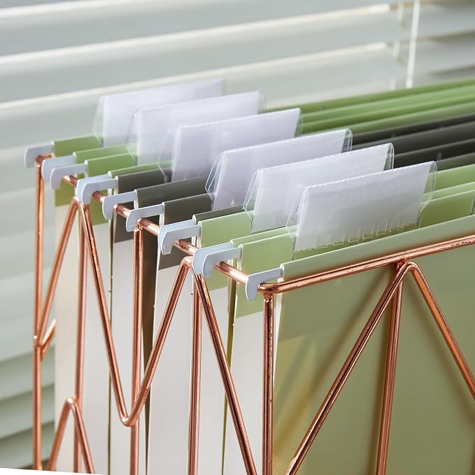 Y YOMA 36 Pack Gradient Hanging File Folders Letter Size Decorative Hanging - Image 7