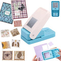 BAOFALI Stamp Puncher 1.5x1.5inch Large Square Postage Stamp Punch |Stamp Hole by BAOFALI