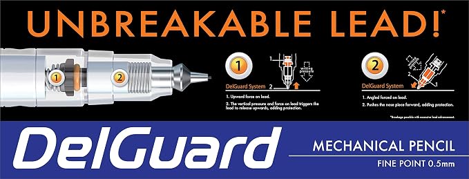 Zebra Delguard #2 Mechanical Pencil Lead Refill, 0.5 Mm - Image 4