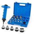 Hollow Punch Set with Pin Point Punch Shaft, Hollow Punch Kit by GDLIN