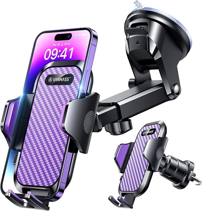 VANMASS Phone Holders for Your Car 2026 Ultimate Phone Mount Military-Grade by VANMASS