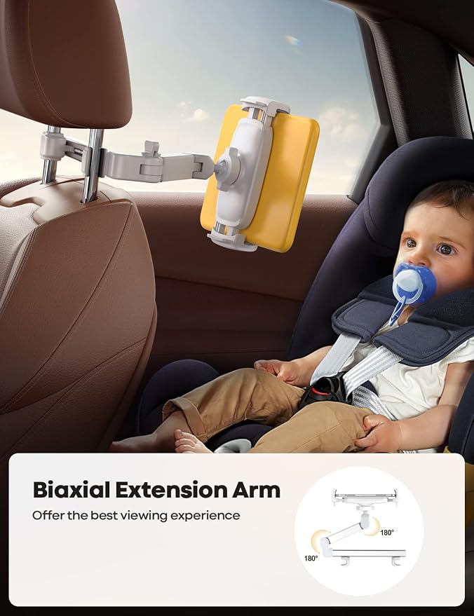 Lamicall Car Headrest Tablet Holder - Image 2