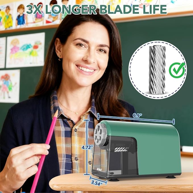 AFMAT Electric Pencil Sharpener - Image 3
