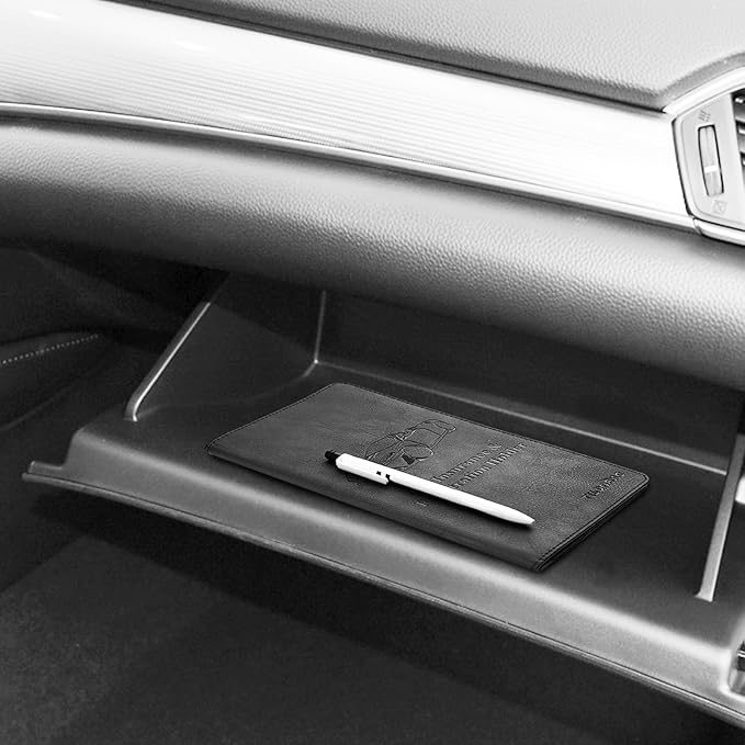TILDOSAC Leather Car Registration and Insurance Card Holder, Car Document Holder - Image 5