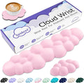 Sushret Cloud Wrist Rest Keyboard, Cloud Keyboard Wrist Pad Set by Sushret
