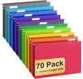 Hanging File Folders Legal Size, 70 Pack File Folders by YOPCDJ