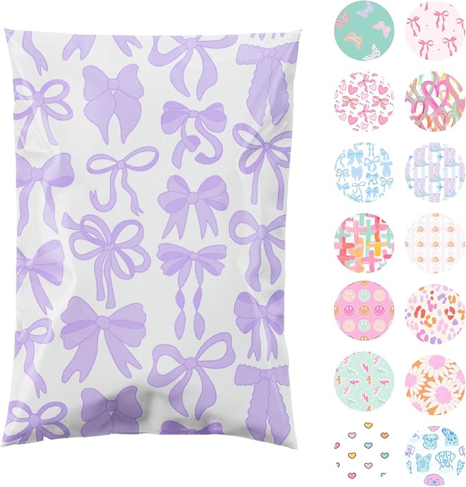 Pretty Package Store 14.5x19 Designer Poly Mailer 100 Pack Heavy Duty by PrettyPackageStore