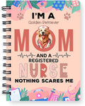 Ninety3POD I'm a Golden Retriever Mom and a Registered Nurse Nothing Scares Me by Ninety3POD