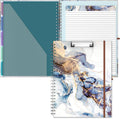 Hongri Clipboard Folio with Refillable Lined Notepad, 8.5 x 11 Folders with by Hongri