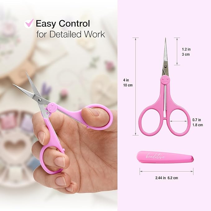 Beaditive High Precision Detail Scissors Set Sharp, Fine Tips | Paper Cutting - Image 2