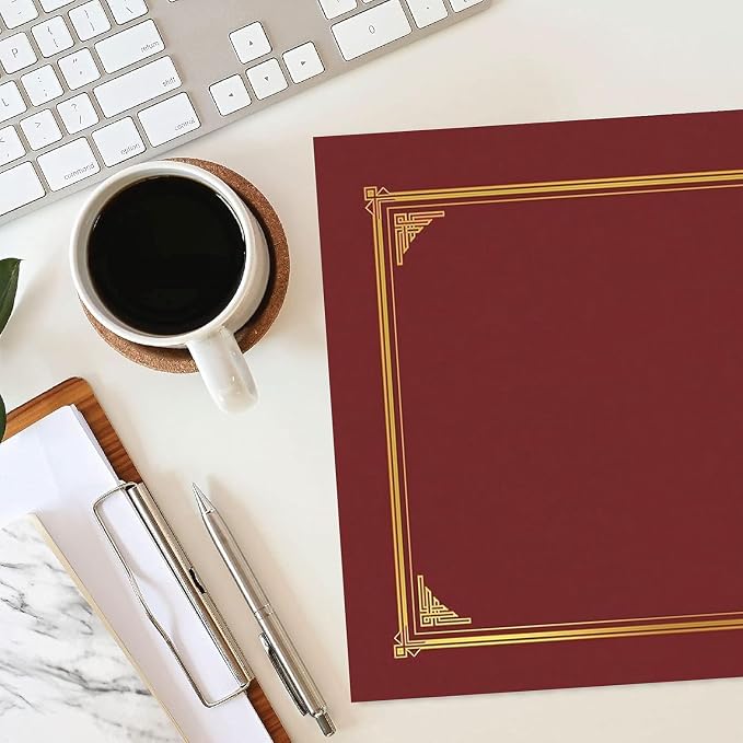 Geographics 45333 Certificate/Document Cover, 12 1/2 x 9 3/4 - Image 4