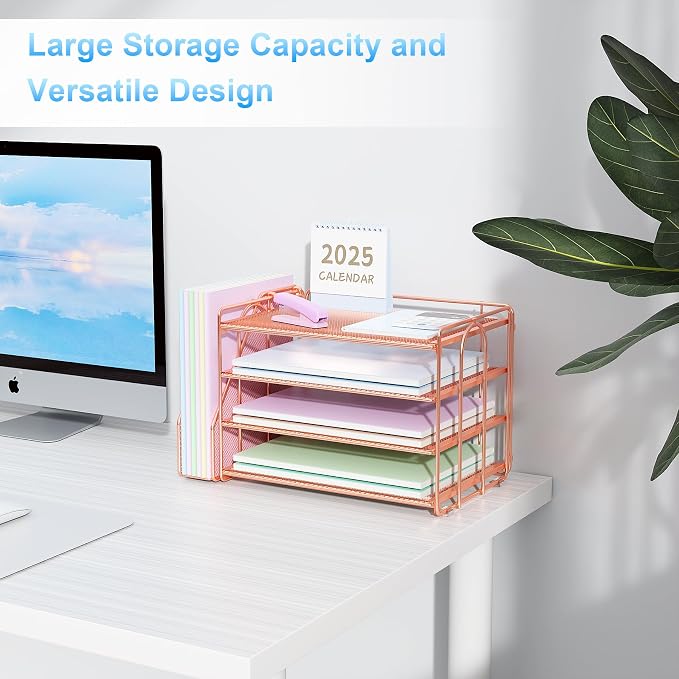 Spacrea Desk Organizers and Accessories, Paper Organizer - Image 7