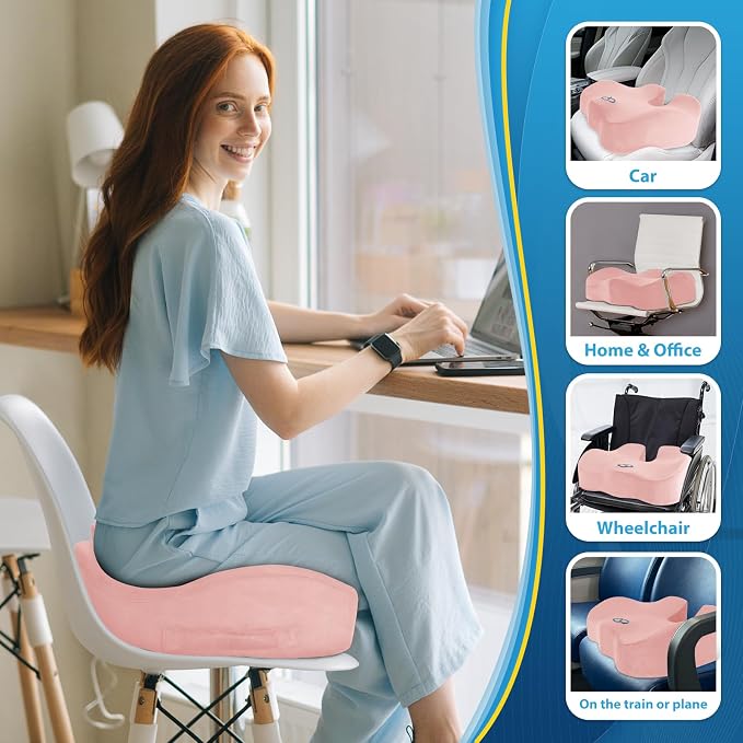 BlissTrends Seat Cushion, Thick Memory Foam Cushions - Image 7