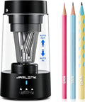 JARLINK Electric Pencil Sharpener, Fully Automatic Rechargeable Pencil Sharpener by JARLINK