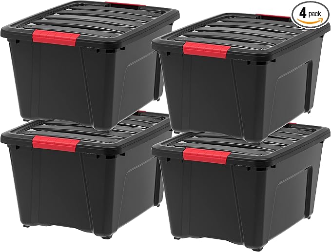 IRIS USA 30 L Plastic Storage Box by IRISUSA