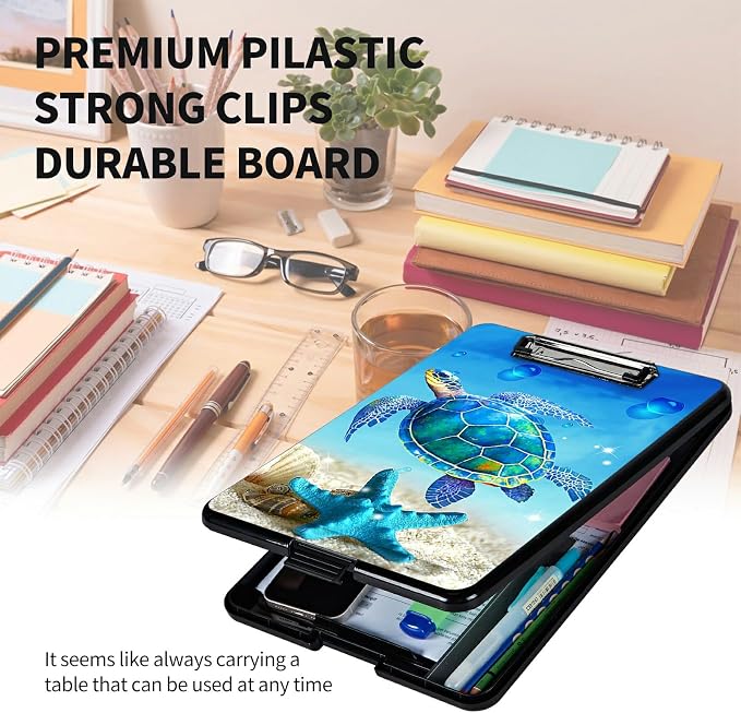 A4 Clipboards, Heavy Duty Waterproof Nursing Plastic Folder Clipboard - Image 6