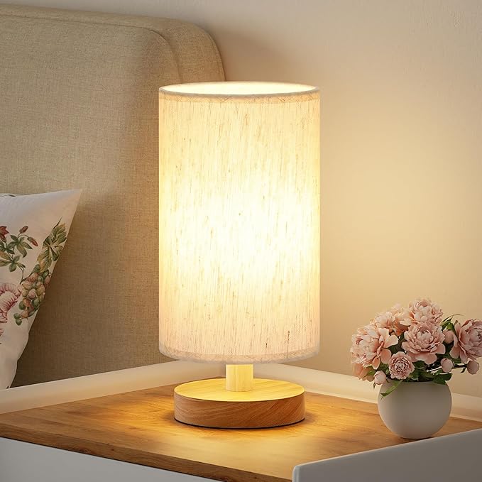 Fenmzee Small Table Lamp for Bedroom by Fenmzeelighting