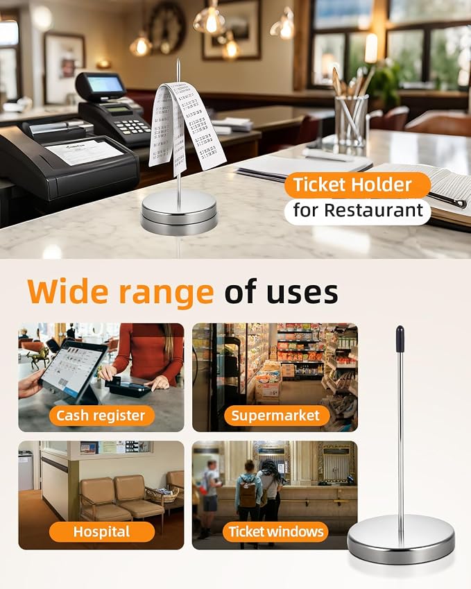 4 Pcs Desk Receipt Holder - Image 3
