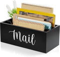 DRASTAR Mail Organizer Countertop, Wooden Mail Holder by EnhanceYourDailyLife