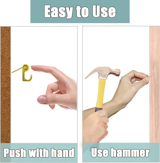 30 PCS Metal Push Pins Wall Tacks, Thumbtacks - Image 5