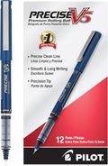 Pilot Precise V5 Rollerball Pens, Extra Fine Point 0.5 mm Navy Pens, Journaling by PilotCorporationofAmerica