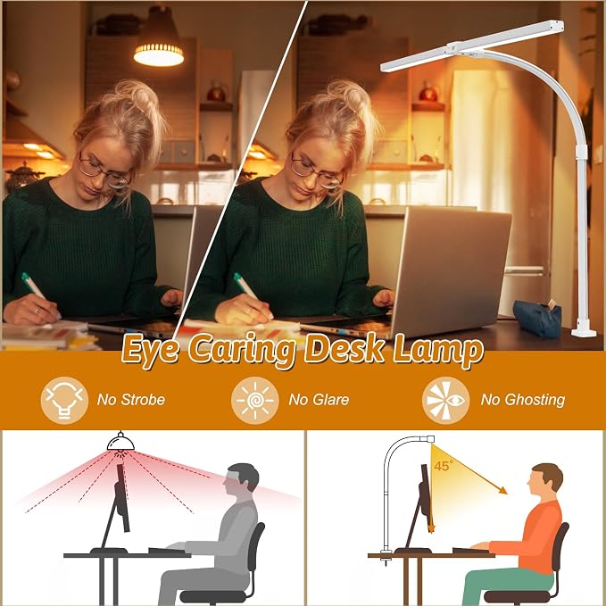 LED Desk Lamp for Office Dorm Home - Image 5