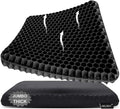 Gel Seat Cushion, Jumbo&Thick Gel Cushion by Helishy
