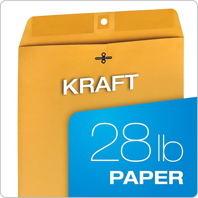 Quality Park Clasp Envelopes, 10 x 15 inches, Box of 100 - Image 5