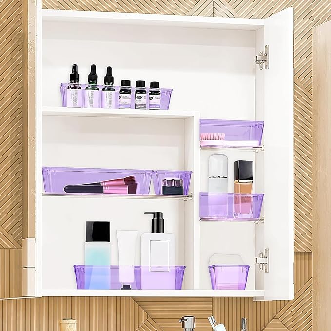 StorMiracle 23 PCS Drawer Organizer Set, 5 Varied Size Bathroom and kitchen - Image 6