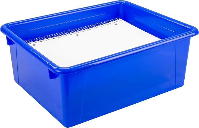 Storex Letter Size Deep Storage Tray – Organizer Bin - Image 5