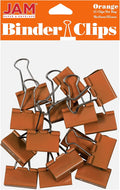 JAM PAPER Colorful Binder Clips by JAMPaper