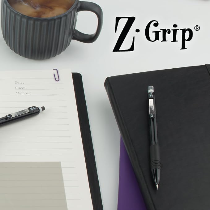 Zebra Pen, Z-Grip Mechanical Pencil, Comfort Grip, 0.7mm Lead, #2 HB, Pre-Loaded - Image 8