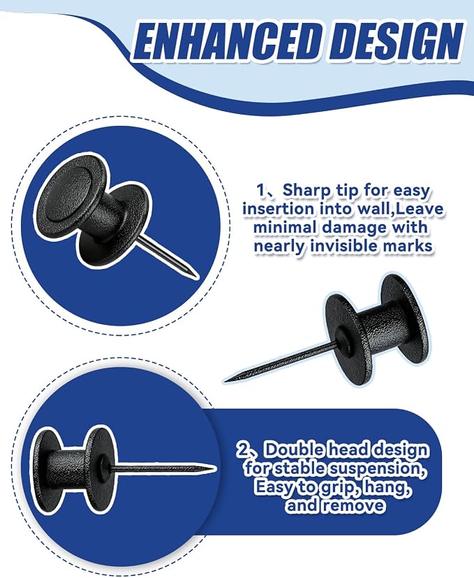 20 Pcs Double Headed Picture Hangers - Image 5