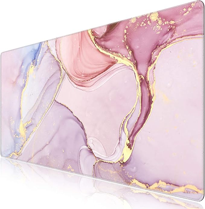 iCasso Extended Gaming Mouse Pad, Large 3mm Non-Slip Rubber Base Mousepad by iCasso