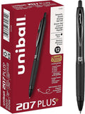uniball™ 207 Plus+ Retractable Gel Pens, Medium Point, 12 Pack by uni-ball